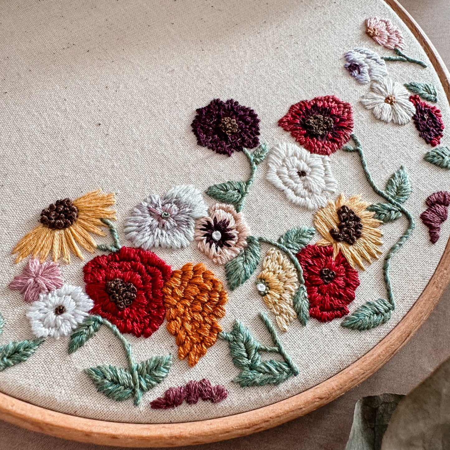 Taylor’s Piano Embroidery Hoop