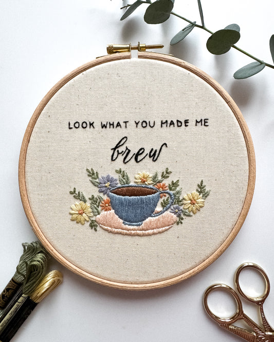 Look What You Made Me Brew PDF Pattern