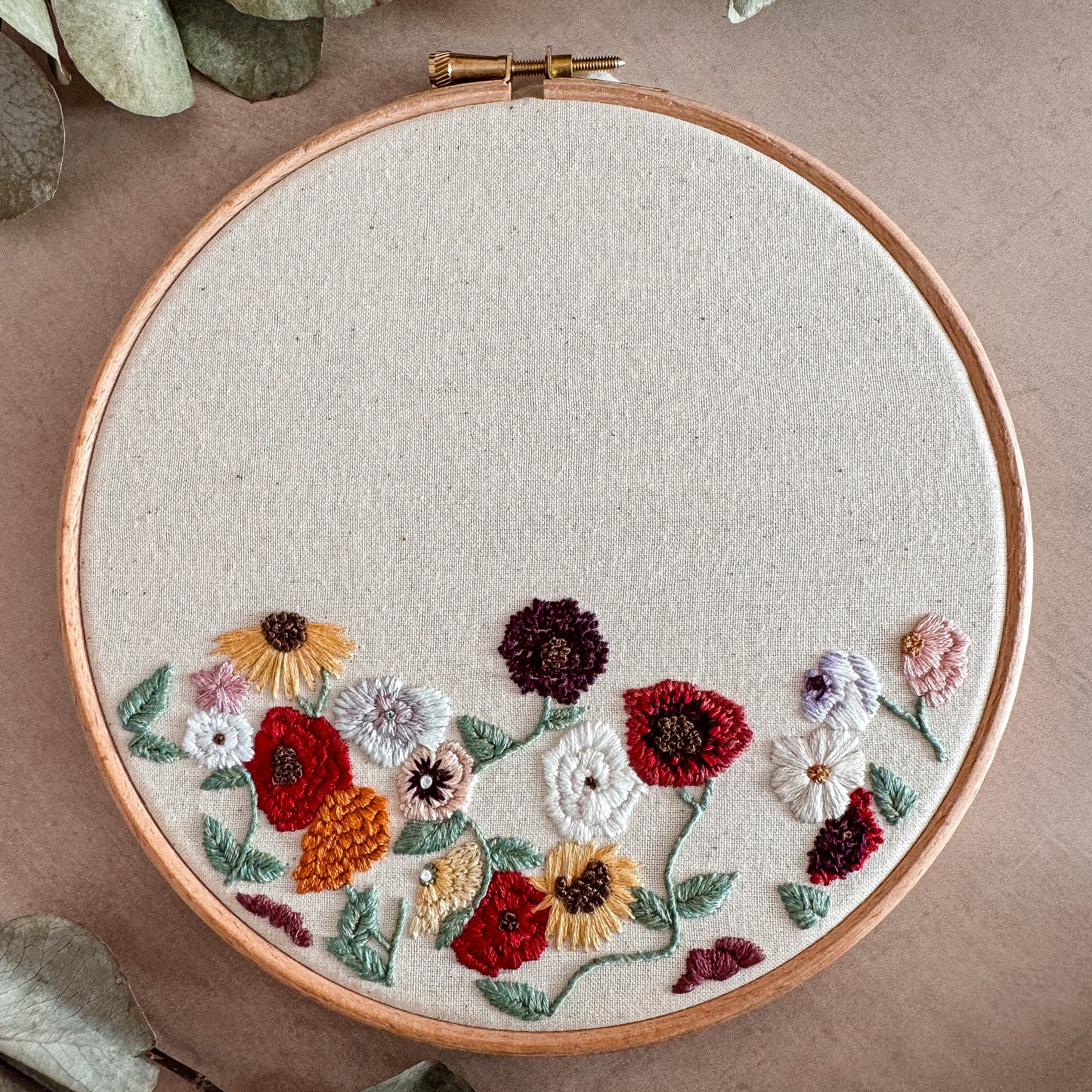 Taylor’s Piano Embroidery Hoop